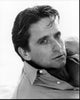 Michael Douglas black and white headshot photo print