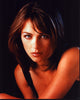 Elizabeth Hurley Headshot Photo Print in Black Tank Top