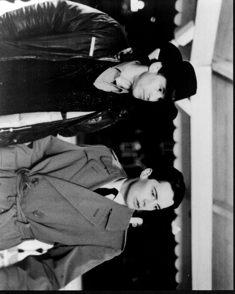 Michael Ontkean & Kyle MacLachlan Twin Peaks Black & White Photo Print