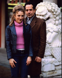Bitty Schram and Tony Shalhoub in Monk Photo Print