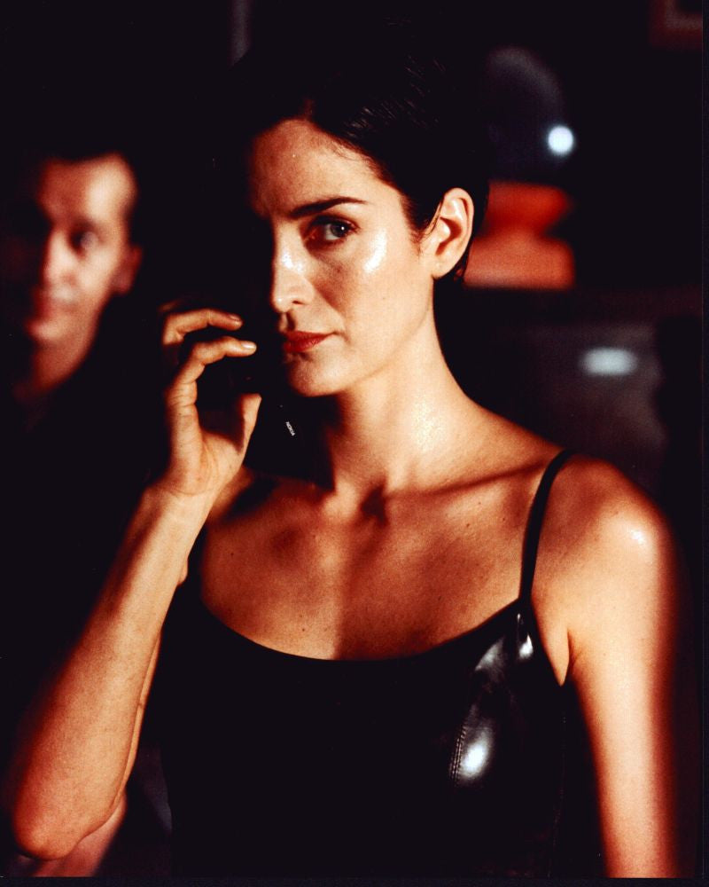 Carrie-Anne Moss 'On The Phone' in The Matrix Photo Print