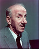 Jimmy Durante photo print in gray suit, vintage entertainment icon.