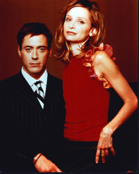 Robert Downey Jr. and Calista Flockhart Ally McBeal Photo Print