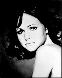 Sally Field Black and White Photo Print - Looking Over Shoulder