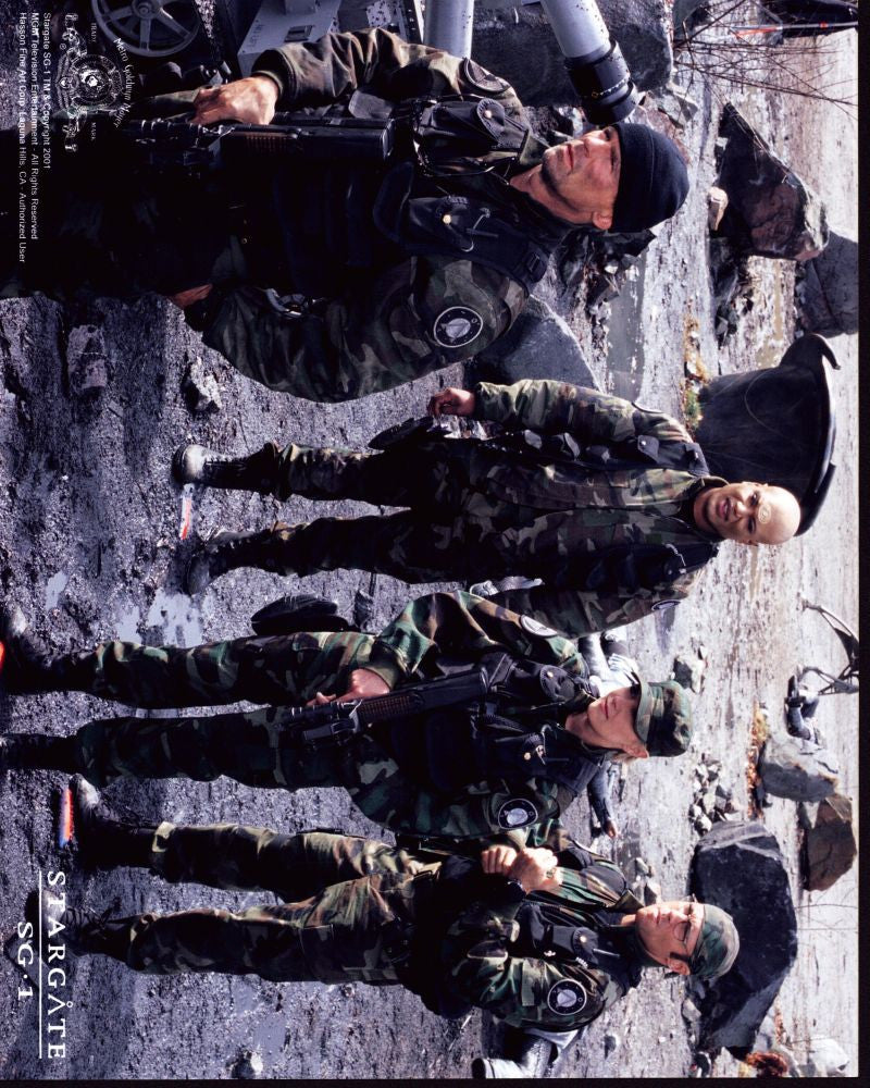 Stargate SG-1 Cast Photo Print Featuring Richard Dean Anderson & More