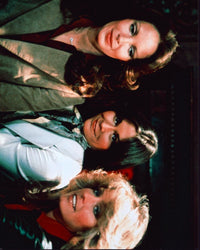 Charlie's Angels photo print featuring Jaclyn Smith, Kate Jackson, and Farrah Fawcett.