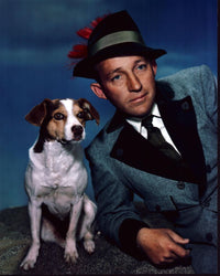 Bing Crosby with dog in The Emperor Waltz photo print.