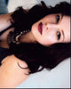 Amber Tamblyn closeup photo print in black tank top