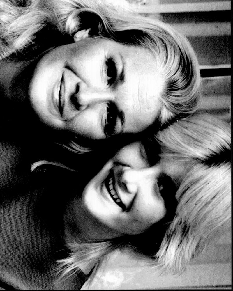 Diane Ladd and Laura Dern closeup black and white photo print