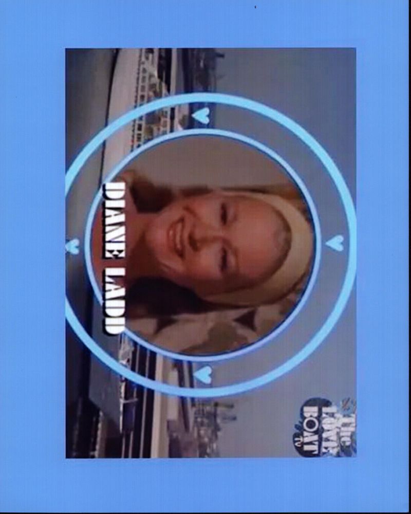 Diane Ladd photo print from The Love Boat, showcasing classic TV nostalgia.