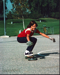 Kristy McNichol Skateboarding Photo Print - VARMVM56427