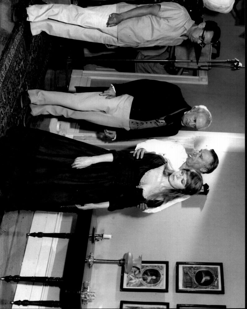 Behind The Scenes Of Oliver! Black And White Photo Print