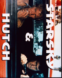 David Soul and Paul Michael Glaser in Car - Starsky and Hutch Photo Print