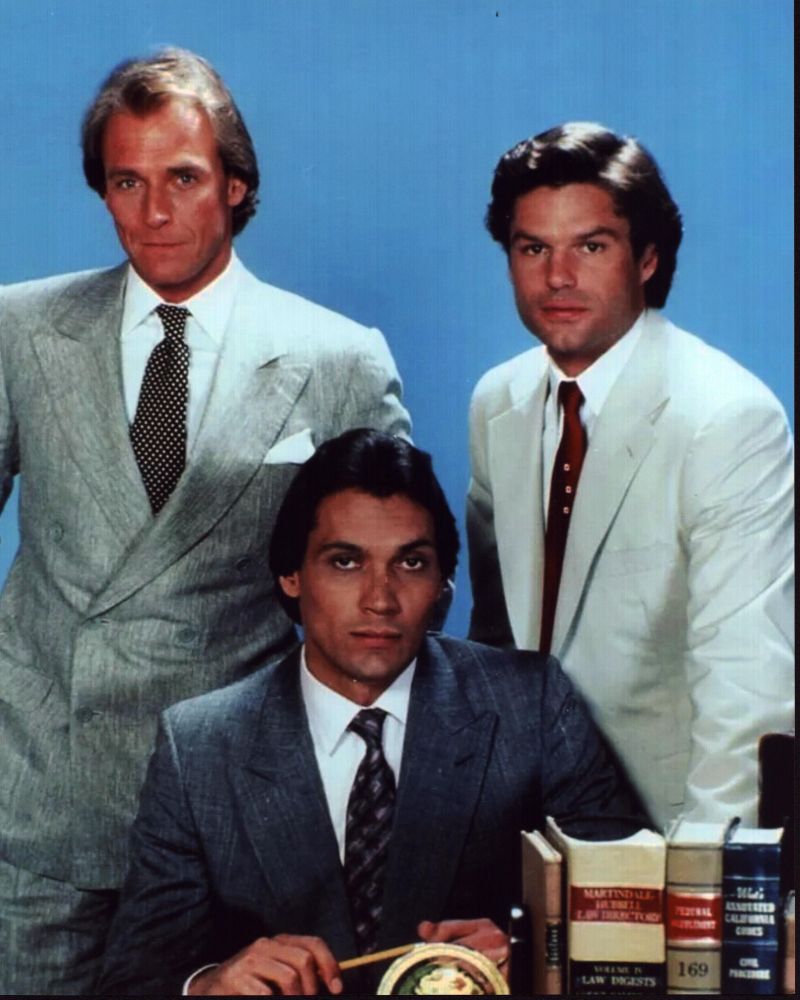 L.A. Law Photo Print featuring Corbin Bernsen, Jimmy Smits, and Harry Hamlin