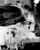 River Phoenix Black and White Photo Print - Looking Over Shoulder in Dogfight