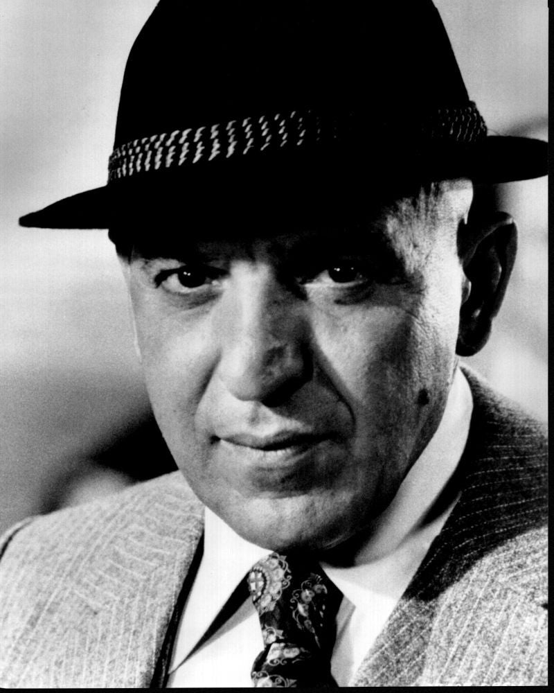 Telly Savalas Kojak Closeup Black and White Photo Print