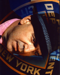 Telly Savalas Kojak Photo Print in Front of NYPD
