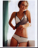 Keira Knightley black and white photo print in lingerie.