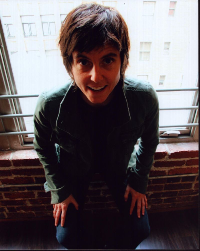 Tig Notaro On Windowsill Photo Print showcasing humor and warmth