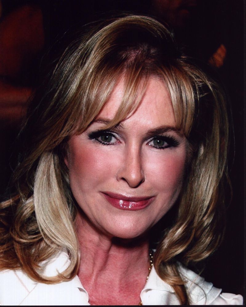 Kathy Hilton Close-Up Photo Print featuring vibrant colors and detail.