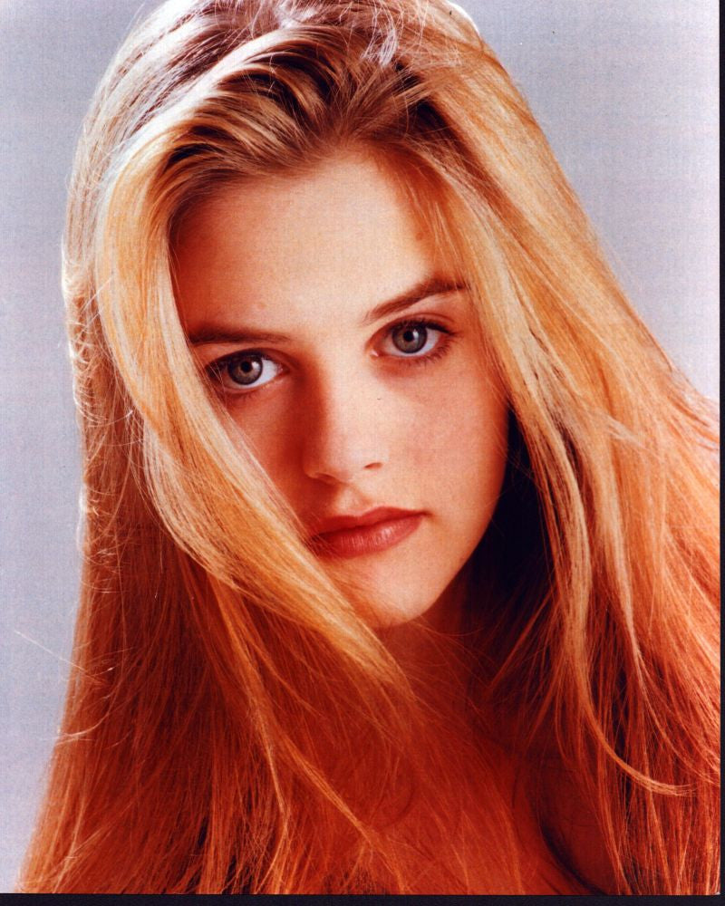 Alicia Silverstone Closeup Photo Print - Iconic Portrait