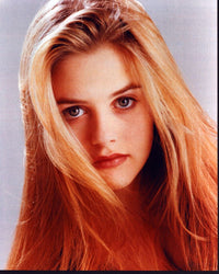 Alicia Silverstone Closeup Photo Print - Iconic Portrait