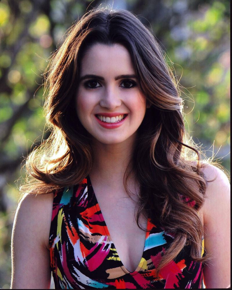 Laura Marano Vibrant Headshot Photo Print