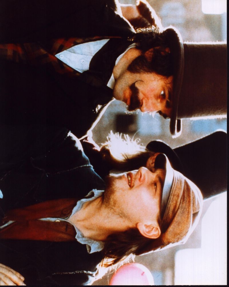 Daniel Day-Lewis and Leonardo DiCaprio talking scene from Gangs of New York photo print.