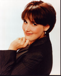 Ricki Lake Striped Suit Headshot Photo Print