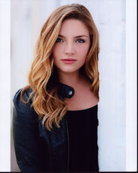 Kailey Swanson in leather jacket photo print