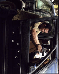 Sullivan Stapleton with gun in Strike Back photo print.