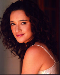 Keisha Castle-Hughes Headshot Photo Print in Tan Tank Top