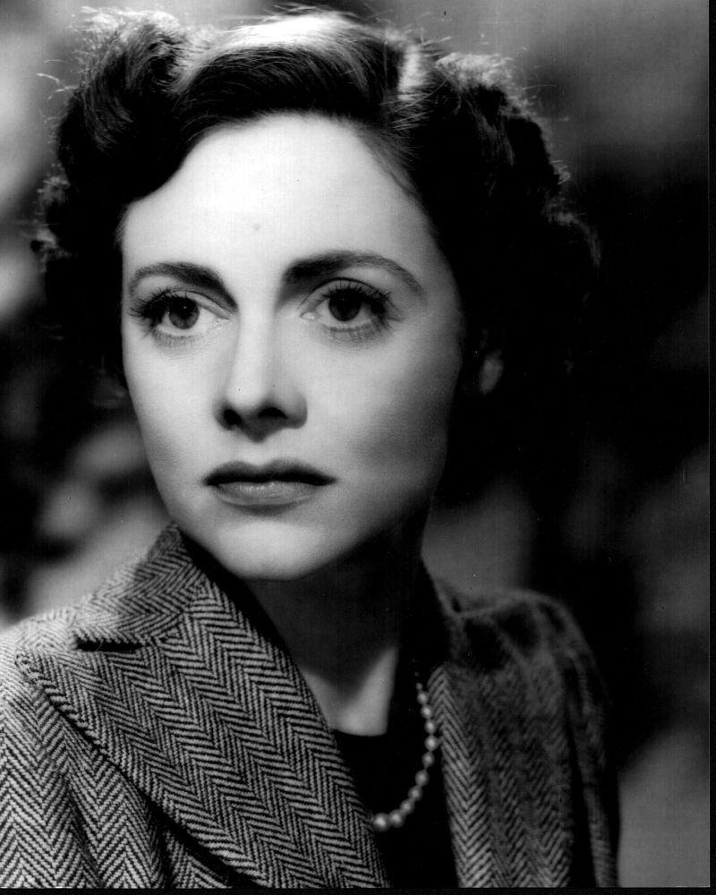 Celia Johnson black and white photo print headshot.
