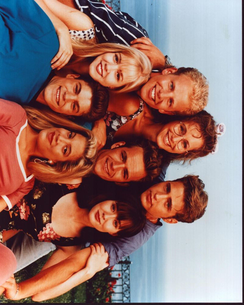 Beverly Hills, 90210 Group Photo Print - Classic TV Iconic Cast