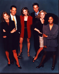 Ally McBeal Group Shot Photo Print - Iconic TV Cast Image