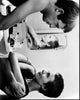 Jean-Paul Belmondo and Jean Seberg in Breathless Black and White Photo Print