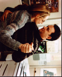 Helen Hunt and Tom Hanks Dancing in Cast Away Photo Print