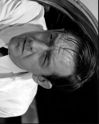 William Schallert Close Up Black and White Photo Print