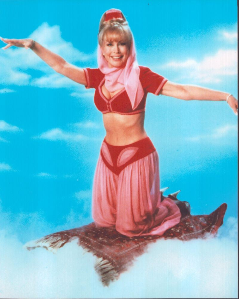 Barbara Eden I Dream Of Jeannie Magic Carpet Photo Print