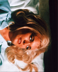 Shirley Eaton in blue shirt from Goldfinger - Photo Print