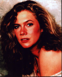 Close up photo print of Kathleen Turner in Romancing The Stone.