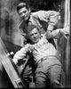 David Hedison and Richard Basehart black and white photo from Voyage to the Bottom of the Sea