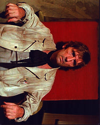 Harry Dean Stanton sitting in chair photo print from Escape From New York