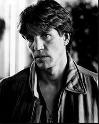 Eric Roberts Black and White Photo Print in Open Jacket