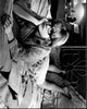 Judy Geeson Lying on Bed Black and White Photo Print