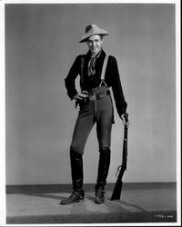 Claude Jarman Jr. in uniform black and white photo print from Rio Grande.