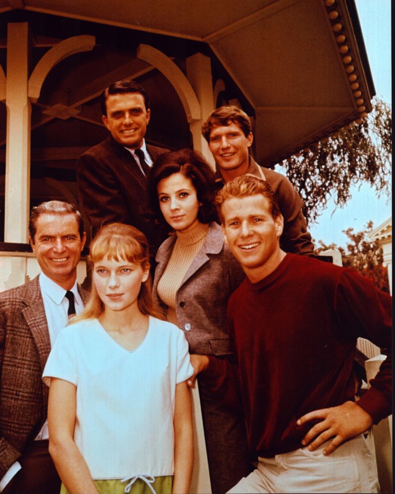 Peyton Place Group Photo Print showcasing classic film characters