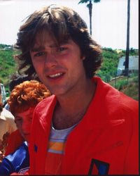 Greg Evigan photo print in red jacket, available in multiple sizes.