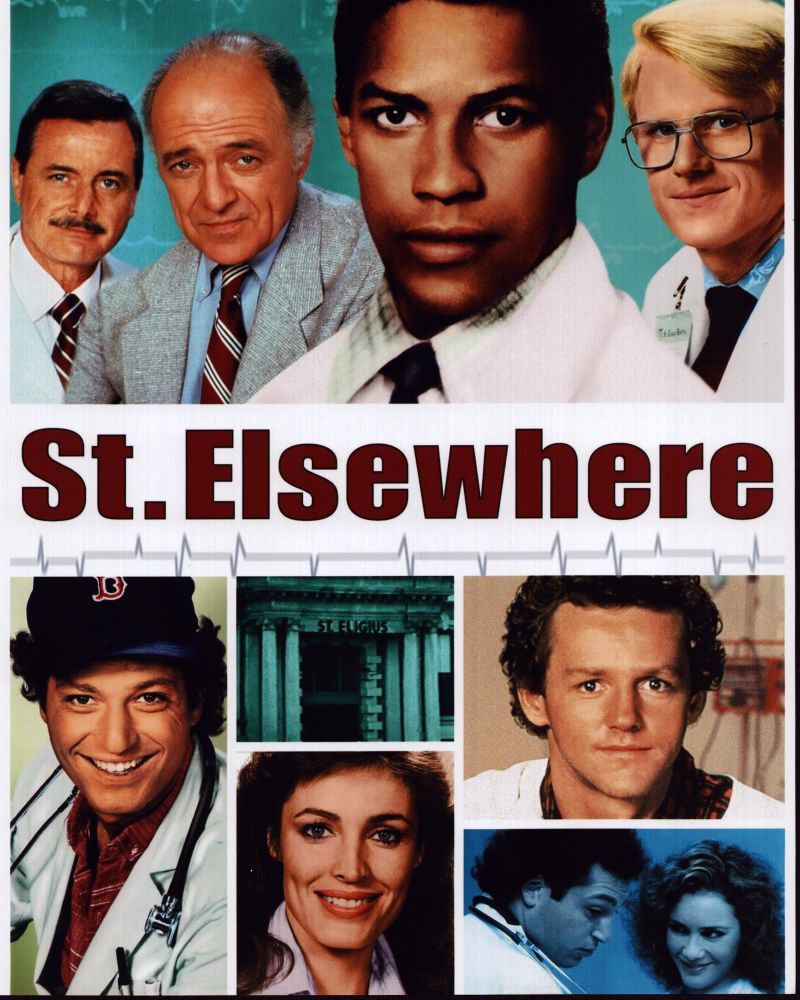 St. Elsewhere Collage Print Photo Print showcasing iconic moments from the classic TV series.