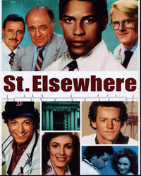 St. Elsewhere Collage Print Photo Print showcasing iconic moments from the classic TV series.